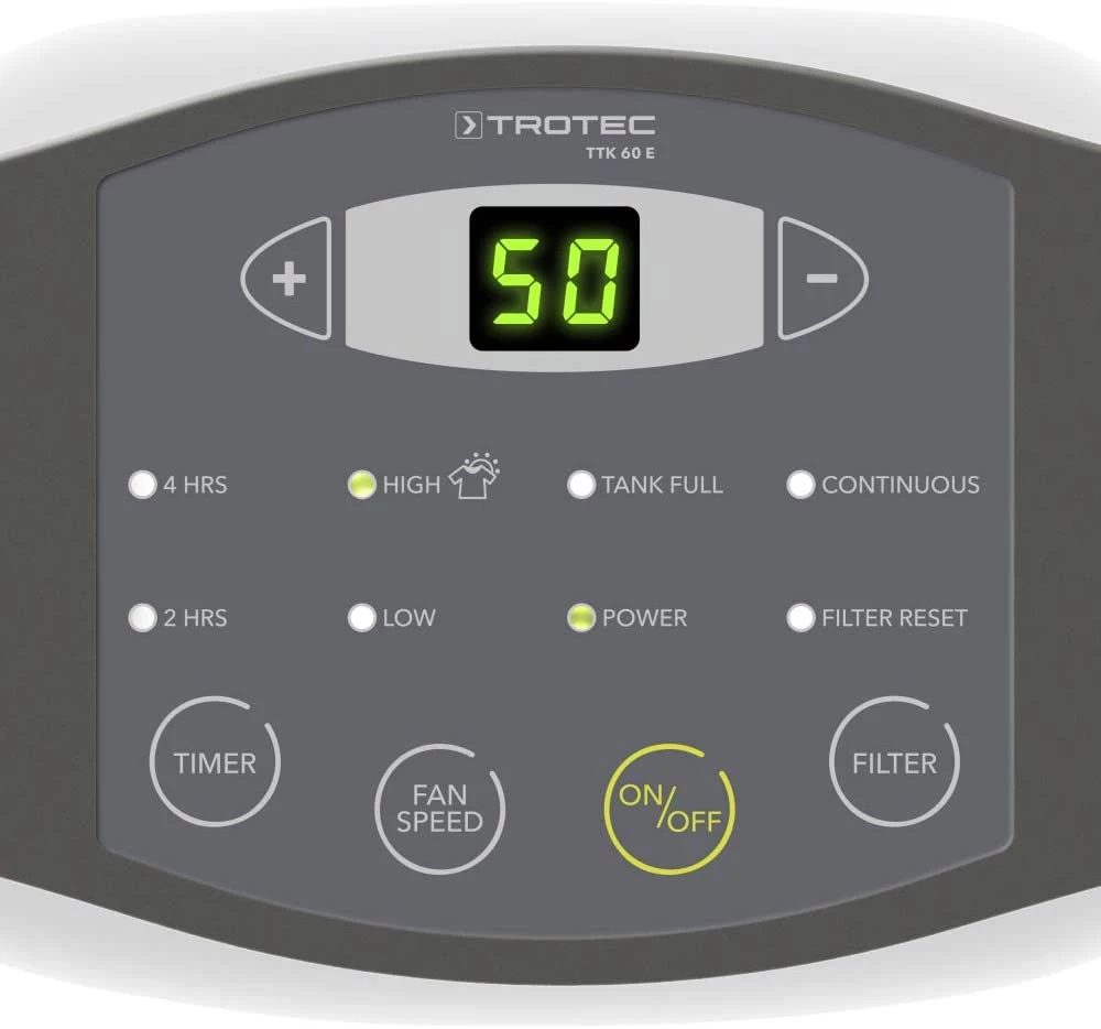 Trotec Ontvochtigers Thuisgebruik 1120000049 Déshumidificateur TTK 60 E 4 Trotec Ontvochtigers Thuisgebruik 1120000049 Déshumidificateur TTK 60 E – Image 2