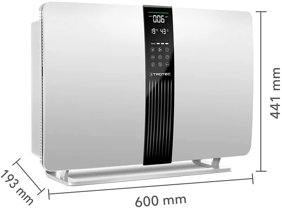 Trotec Luchtreinigers 1580001031 Filtre à Air AirgoClean® 140 E Design 8 Trotec Luchtreinigers 1580001031 Filtre à Air AirgoClean® 140 E Design – Image 6