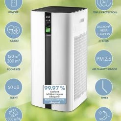 Trotec Luchtreinigers 1580001055 AirgoClean® 350 E Purificateur D'air Haute Puissance -Déshumidificateur de chantier Soldes Magasin 1580001055 airgocleanr 350 e purificateur d air haute puissance 2