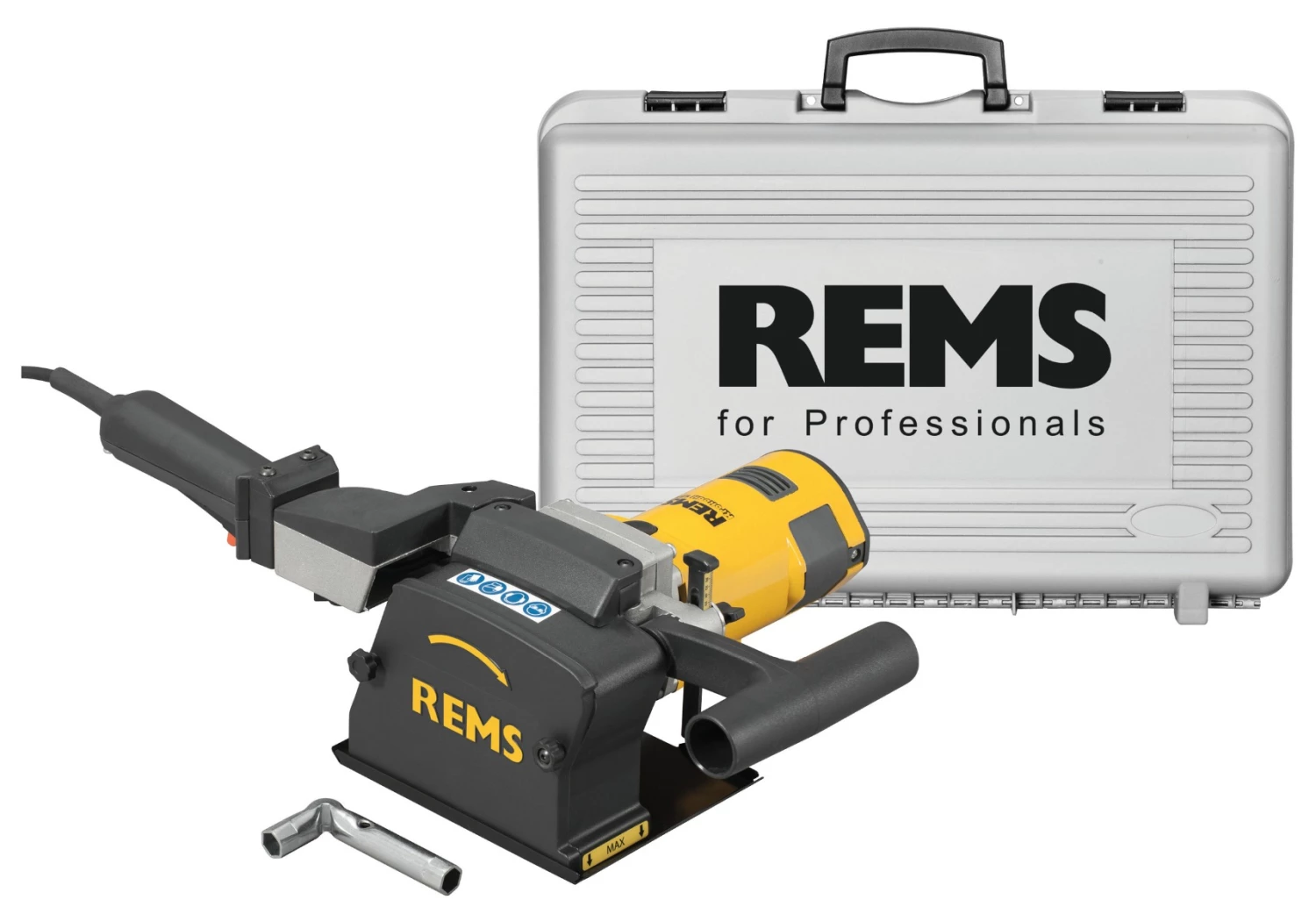 Rems Rainureuse Béton 185010 R220 Rainureuse électrique Krokodil 125 Basic-Pack 3 Rems Rainureuse Béton 185010 R220 Rainureuse électrique Krokodil 125 Basic-Pack