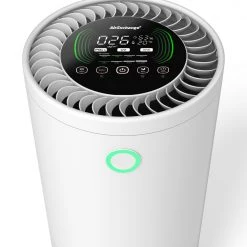 AirExchange Luchtreinigers 20200600-T | WIT 20200600-T | BLANC Purificateur D'air Professionnel 600-T Blanc Avec Filtre HEPA H14, Charbon, Ioniseur Et Lampe UV-C | Convient Pour Une Surface Allant Jusqu'à 100m². -Déshumidificateur de chantier Soldes Magasin 20200600 t wit 20200600 t blanc purificateur d air professionnel 600 t blanc avec filtre hepa h14 charbon ioniseur et lampe uv c convient pour une surface allant jusqu a 100m sup2 1 1