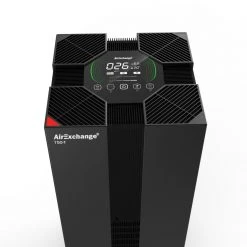 AirExchange Luchtreinigers 20200750-T | ZWART 20200750-T | NOIR Purificateur D'air Professionnel 750-T Noir Avec Filtre HEPA H14, Charbon, Ioniseur Et Lampe UV-C | Convient Pour Une Surface Allant Jusqu'à 120m². -Déshumidificateur de chantier Soldes Magasin 20200750 t zwart 20200750 t noir purificateur d air professionnel 750 t noir avec filtre hepa h14 charbon ioniseur et lampe uv c convient pour une surface allant jusqu a 120m sup2 1 2