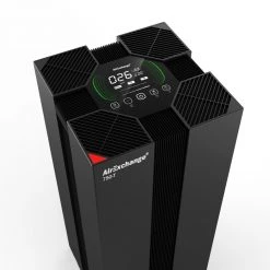 AirExchange Luchtreinigers 20200750-T | ZWART 20200750-T | NOIR Purificateur D'air Professionnel 750-T Noir Avec Filtre HEPA H14, Charbon, Ioniseur Et Lampe UV-C | Convient Pour Une Surface Allant Jusqu'à 120m². -Déshumidificateur de chantier Soldes Magasin 20200750 t zwart 20200750 t noir purificateur d air professionnel 750 t noir avec filtre hepa h14 charbon ioniseur et lampe uv c convient pour une surface allant jusqu a 120m sup2 1 4