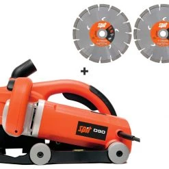 Spit Rainureuse Béton D90 Rainureuse + 2 Disques Diamant Xtreme