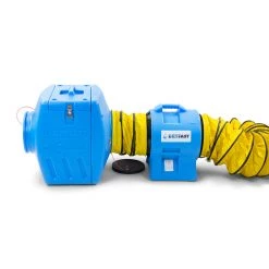 Dryfast Ventilateur DAF3000FB/5 Kit D'aspiration Des Poussières Avec Tuyau De 5 Mètres