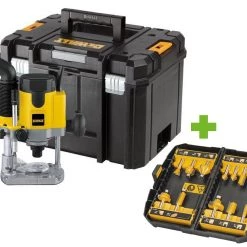 DeWalt DW621KT-QS Défonceuse électronique 1100 Watt En Mallette TSTAK