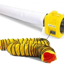 Dryfast TTV3000LSAU/5 Ventilateur Axial Avec 1 Sac à Poussière Et 1 Tuyau D'air 5m -Déshumidificateur de chantier Soldes Magasin ttv3000lsau 5 ventilateur axial avec 1 sac a poussiere et 1 tuyau d air 5m 1
